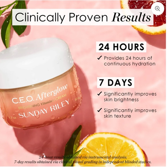 🔥FREEw/$30+bundle🔥🆕 Sunday Riley C.E.O. Afterglow Gel Cream - Picture 5 of 7